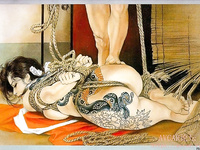 200px x 150px - BoundHub - Ancient Japanese bondage art works