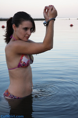 Sunset lake swimming - Part 4