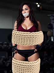 Ana cheri tied up