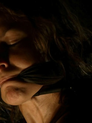 Evangeline Lilly cleave gagged
