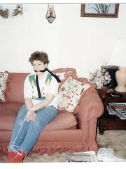 Sitting  on couch