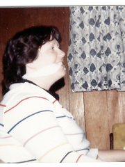 Tied  to  a cabin chair