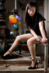 Chinese lady bondage 230