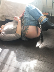 Emily Rose as Snooping Mary Jane Caught and Captured