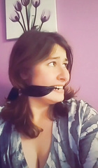 College girl cleave gagged