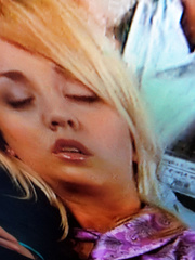 Kaley Cuoco asleep