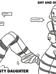 Mother and daughter were tied up...