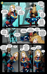 Superheroine bondage