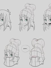 My drawings (SweaterSushi’s OCs)