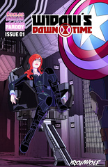 Black widow and Captain America