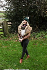 Tillie on the farm