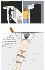 A night indoors comic