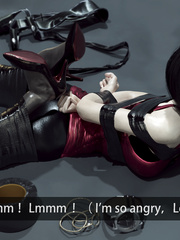 beautiful Ada wang（Resident Evil）was tied！！