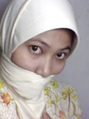 hijab bondage wrap gagged with tape