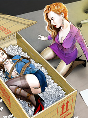 girls  bound an gagged
