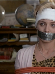 Cameron Diaz gagged in A Life Less Ordinary