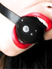 gagged lips