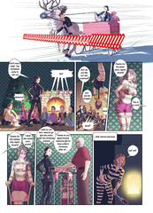 Stolen Christmas Comic/ Artist ReptilEye