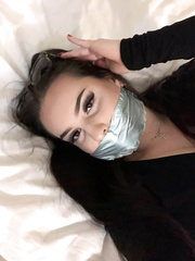 Girls Tape gagged