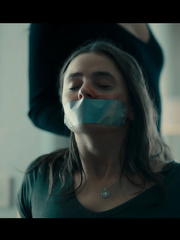 Marie Boda gagged in Straight Forward