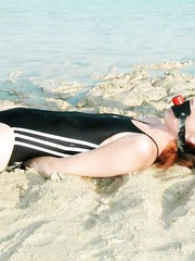 Swimsuit bondage