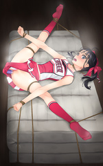 cheerleader bondage