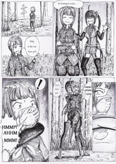 Spy bondage comic