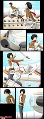 Mikasa and Eren captured