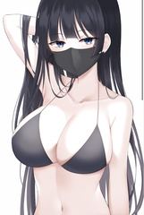 mask girl