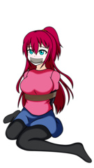 girl tied up