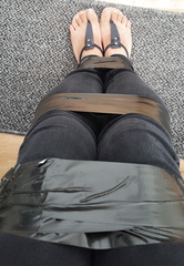 Taped Friend Just Back From Her Holiday