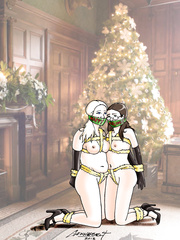 sisters holiday card