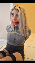 Ballgagged Drool