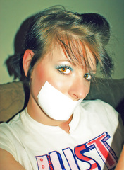 Lisa loves tape