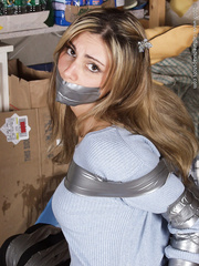 Jenny tape bondage