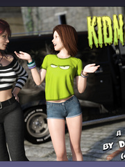 2 pretty ladies kidnapped comic