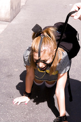 Girls playing bdsm
