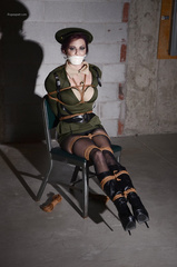 Sarah Brooke Basement 9 army cosplay