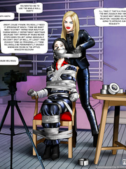 tape gagged