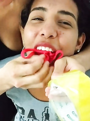 Tied Girls Gagged With Panties