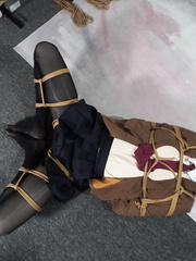 My cosplay bondage