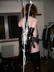 Suspended bondage