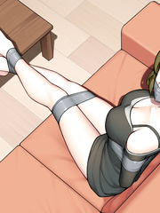 duct tape anime bondage