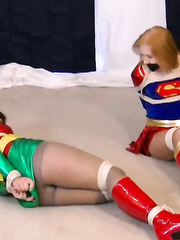 superheroine bondage