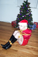 tied up at xmas