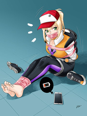 Barefoot gags