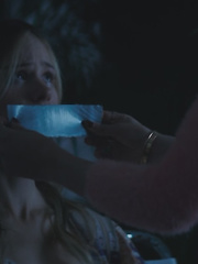 Halston Sage gagged in You Get Me