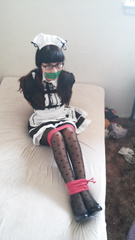 Cute little maid