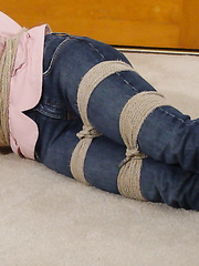britney Tied wearing jeans