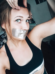 Tape gagged "edits"